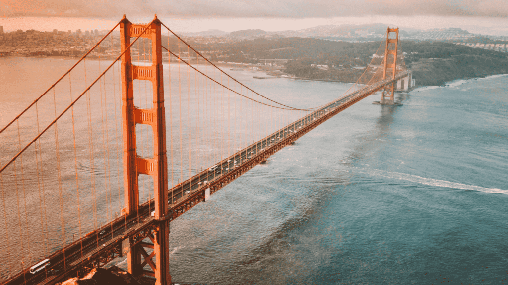 Study in USA (San Francisco Bridge) 1
